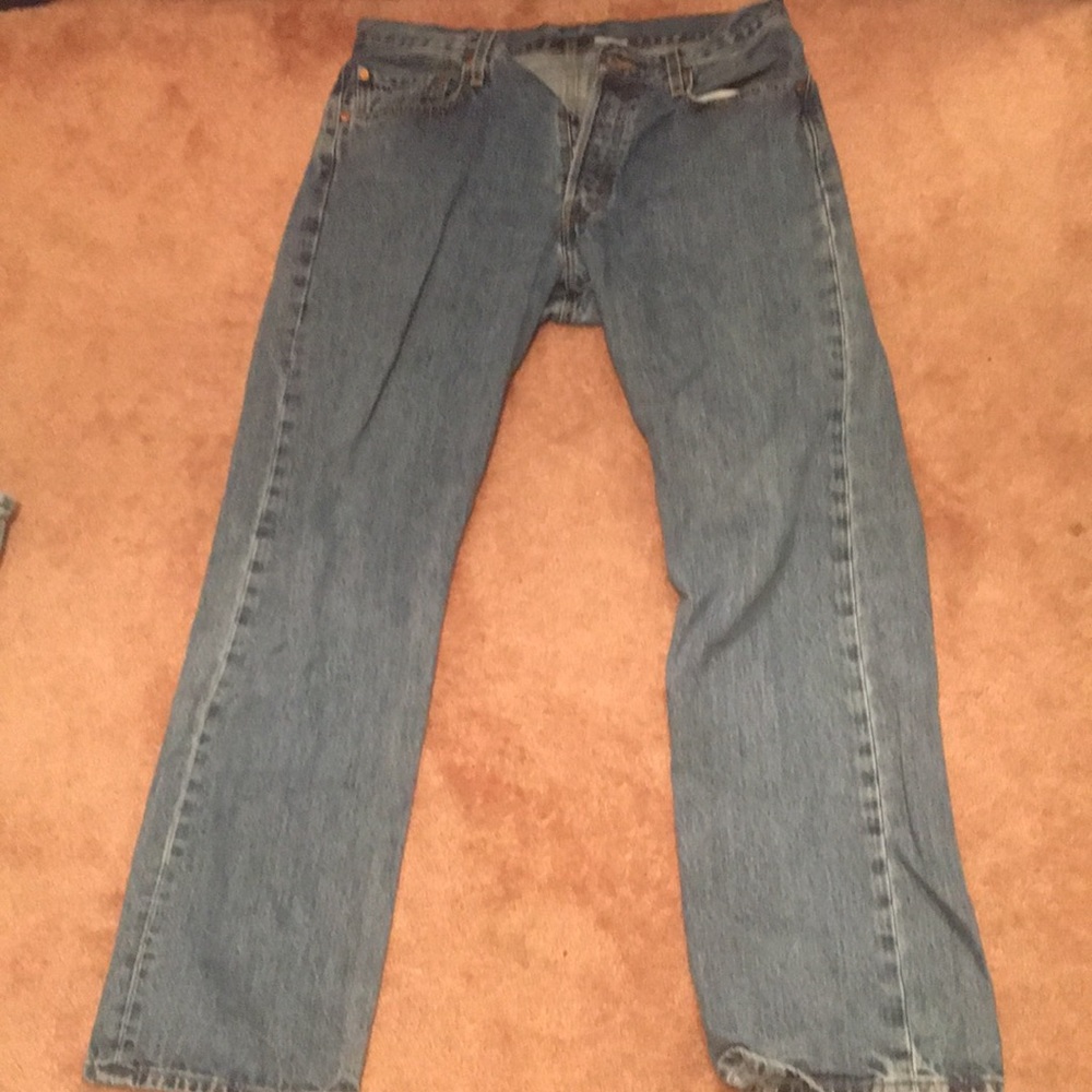 Levis 501 Button Fly Jeans